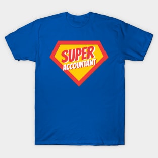 Accountant Gifts | Super Accountant T-Shirt